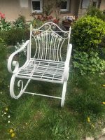 ZAHRADNÍ HOUPACÍ KŘESLO ANTIK CREAM - Obrázek 3