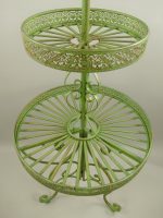 ZAHRADNÍ ETAŽÉR NA KVĚTINY ANTIK GREEN PATINA - Obrázek 6