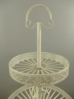 ZAHRADNÍ ETAŽÉR NA KVĚTINY ANTIK CREAM PATINA - Obrázek 2