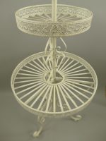 ZAHRADNÍ ETAŽÉR NA KVĚTINY ANTIK CREAM PATINA - Obrázek 3