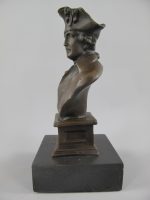 BROZNOVÁ BUSTA FRIDRICH II. VELIKÝ - Obrázek 5