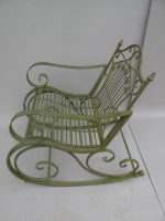 ZAHRADNÍ HOUPACÍ KŘESLO ANTIK GREEN - Obrázek 2