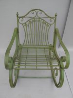 ZAHRADNÍ HOUPACÍ KŘESLO ANTIK GREEN - Obrázek 3