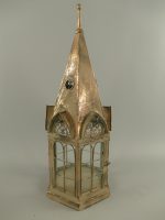 VELKÁ LUCERNA MĚDĚNÁ PATINA - Obrázek 4