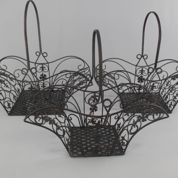 ZAHRADNÍ KOŠÍKY PROVANCE PATINA