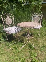 ZAHRADNÍ NÁBYTEK - SEZENÍ PROVANCE RŮŽOVÁ ANTIK PATINA-ROMANCE - Obrázek 6