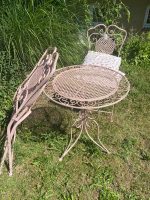 ZAHRADNÍ NÁBYTEK - SEZENÍ PROVANCE RŮŽOVÁ ANTIK PATINA-ROMANCE - Obrázek 4