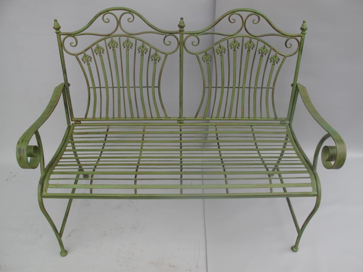 ZAHRADNÍ LAVIČKA ANTIK GREEN - Obrázek 2