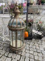 KOVOVÁ LUCERNÁ VELKÁ ANTIK MĚDĚNÁ PATINA - Obrázek 4