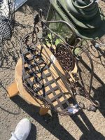 ŽARDINIERA, POLIČKA, KOŠIK HNĚDÁ PATINA - Obrázek 2