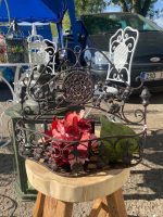 ŽARDINIERA, POLIČKA, KOŠIK HNĚDÁ PATINA - Obrázek 3