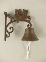 ZÁVĚSNÝ ZVONEK SE SOVOU LITINA SOVA - Obrázek 2