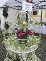 ŽARDINIERA, POLIČKA, KOŠIK ZELINKAVÁ PATINA - Obrázek 2