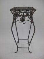 KVĚTINOVÉ STOLKY PROVANCE HNĚDO-ČERNÁ PATINA - Obrázek 4