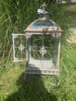 LUCERNA VELKÁ ANTIK PATINA NA NOŽIČKÁCH - Obrázek 3