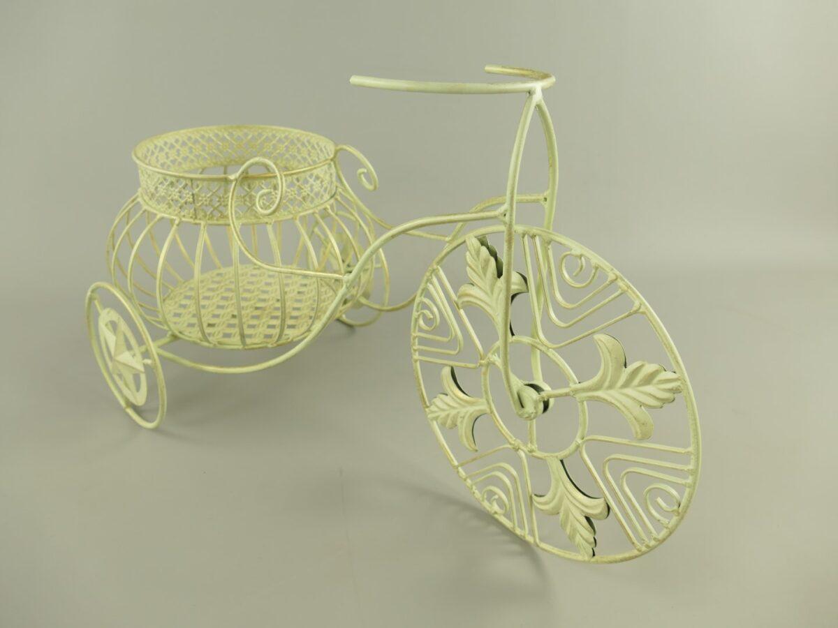 KVĚTINÁČ-KOLO SMETANOVÁ PATINA - Obrázek 2