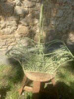 KOŠÍK ZAHRADNÍ OBDELNÍKOVÝ ZELINKAVÁ PATINA - Obrázek 2