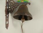 OBROVSKÝ LITINOVÝ ZVON S KOHOUTEM VÝŠKA 65CM - Obrázek 4
