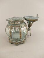 KRÁSNÁ LUCERNA  VÝŠKA 32CM - Obrázek 2